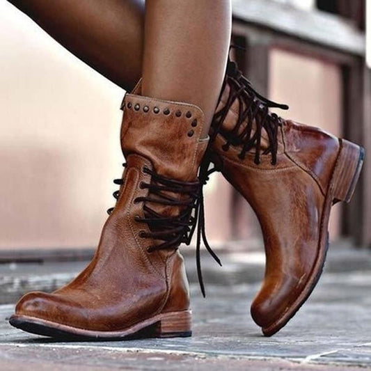 Alia™ - Robust Leather Boots