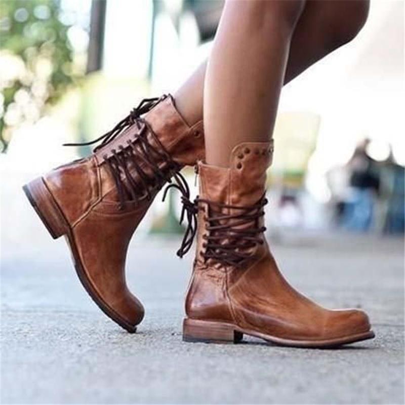 Alia™ - Robust Leather Boots