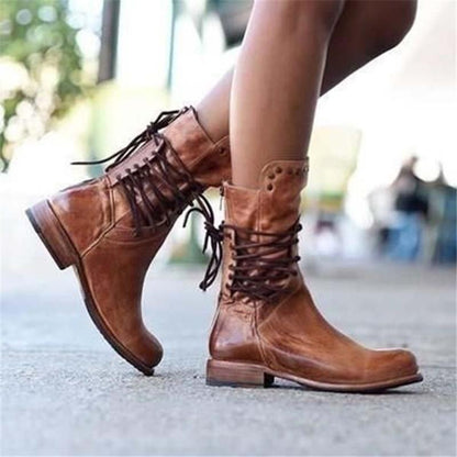 Alia™ - Robust Leather Boots