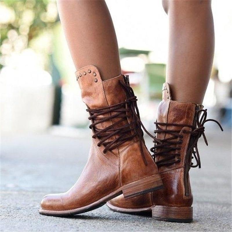 Alia™ - Robust Leather Boots